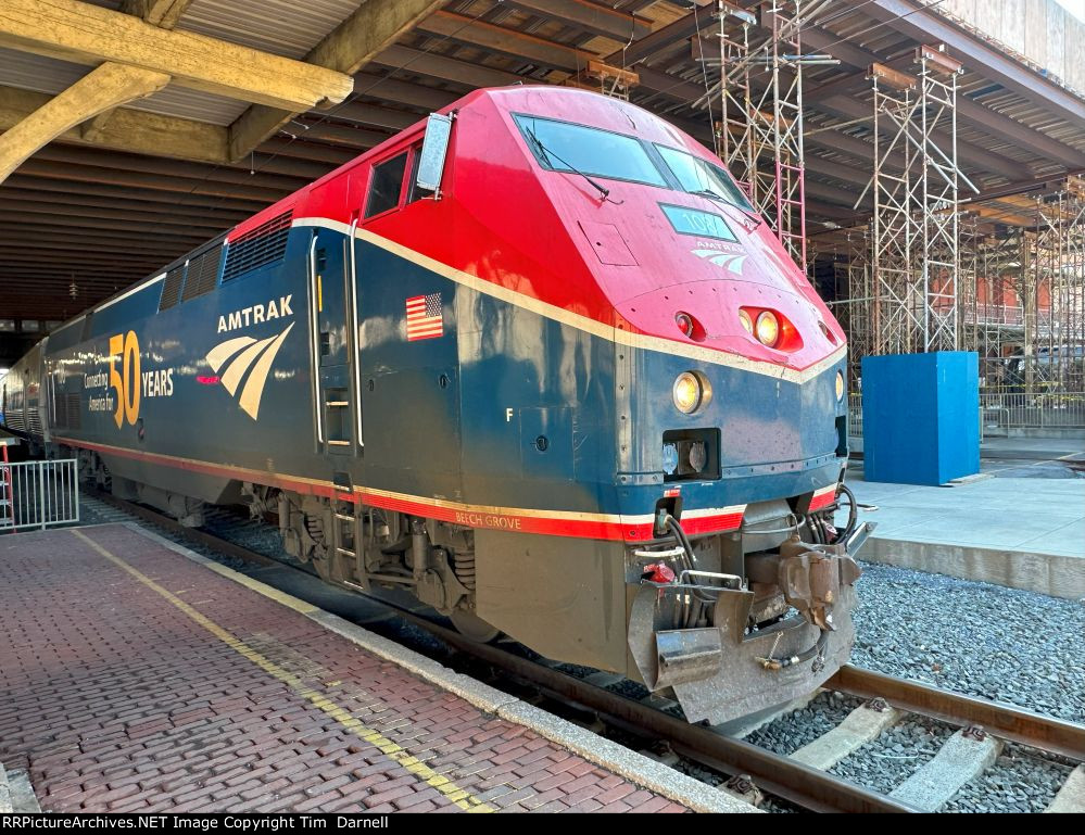 AMTK 108 ready to go west on train 43